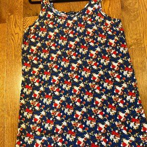 Forever 21 Print Swing Dress, size L